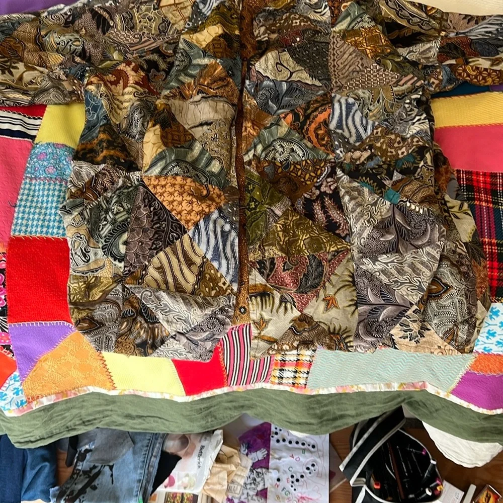 Colorful Patchwork Jacket - Picture 3 of 5